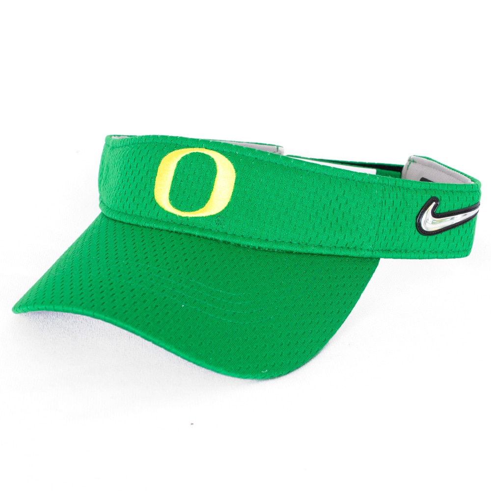 Classic Oregon O, Nike, Green, Visor, Performance/Dri-FIT, Accessories, Unisex, Softball, Ace, 2025, 856240